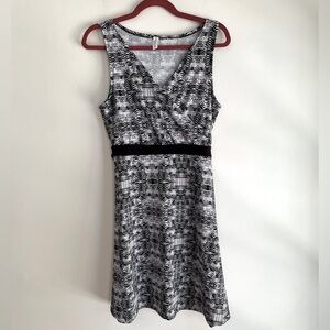 Soybu Sleeveless Wrap Top Dress